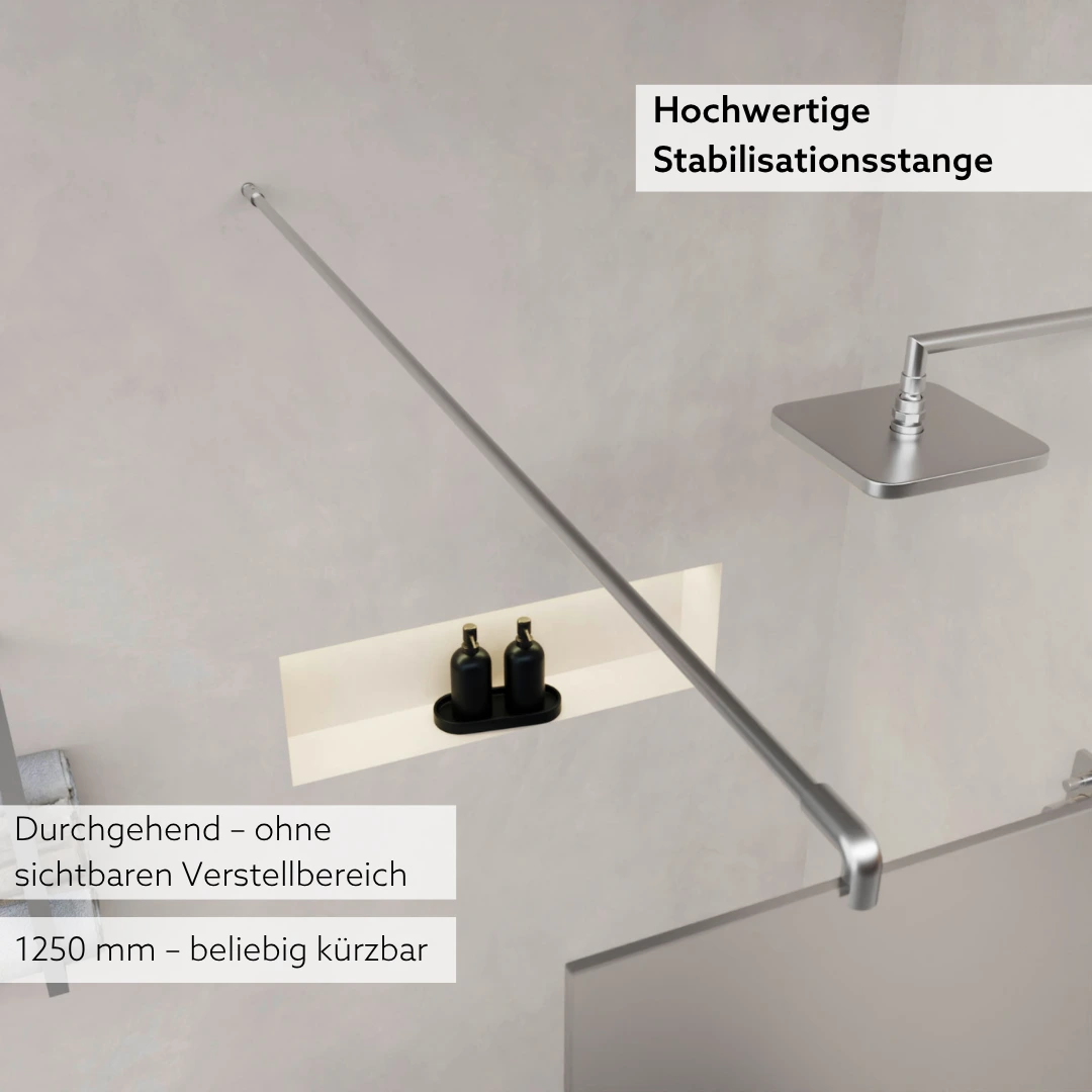 Walk In Dusche Nach Maß Satiniert