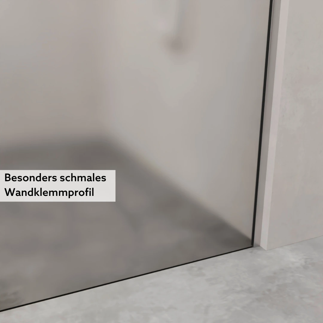 Walk In Dusche Nach Maß Satiniert
