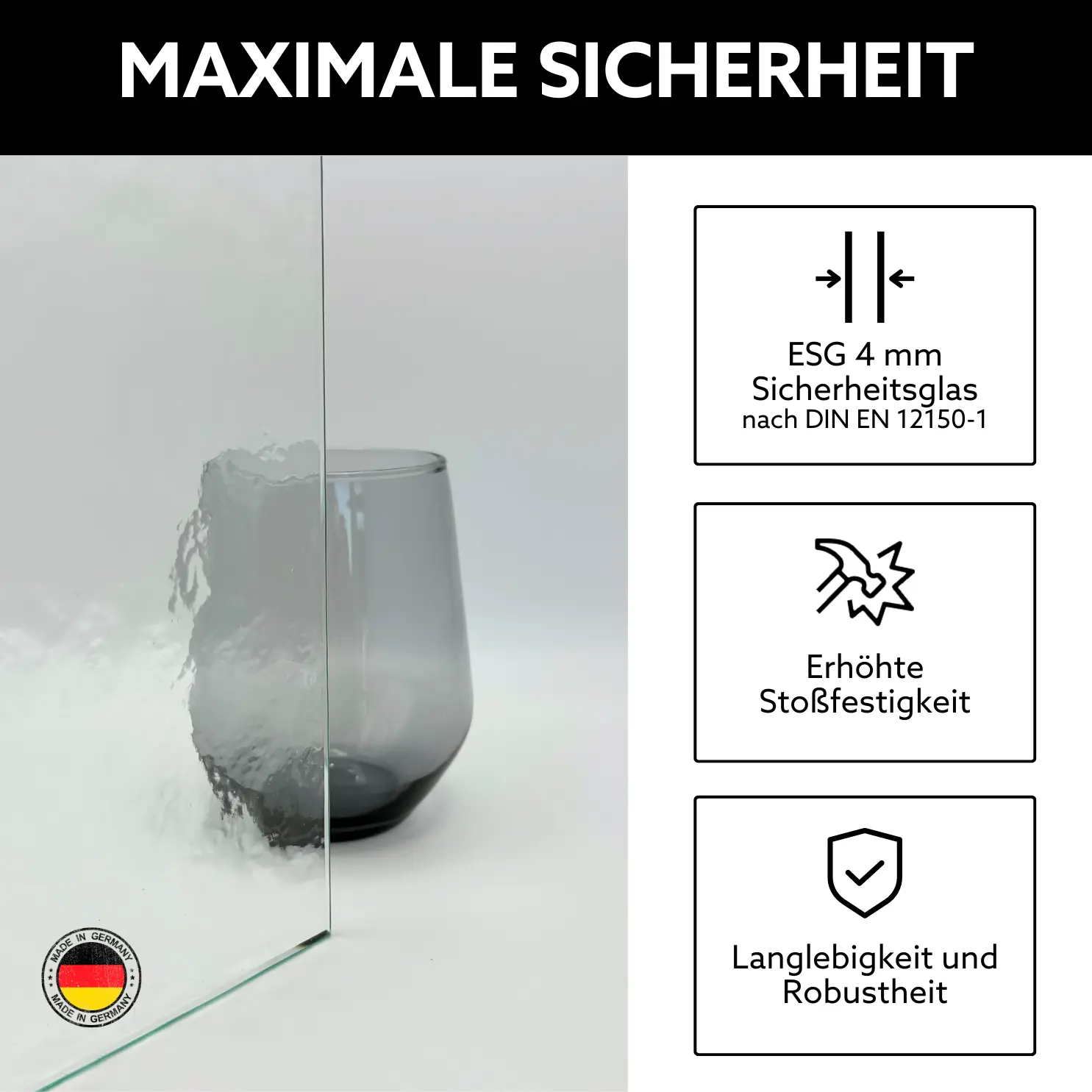 Glaseigenschaften Kathedral kleingehämmert Glas für Lichtausschnitte