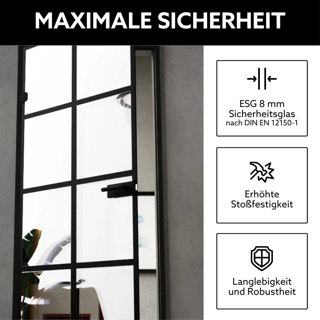 Maximale Sicherheit einer Lofttuer