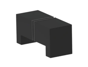 eckiger griff schwarz