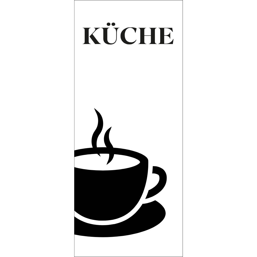 Dekor-Detail Küche Kaffeetasse